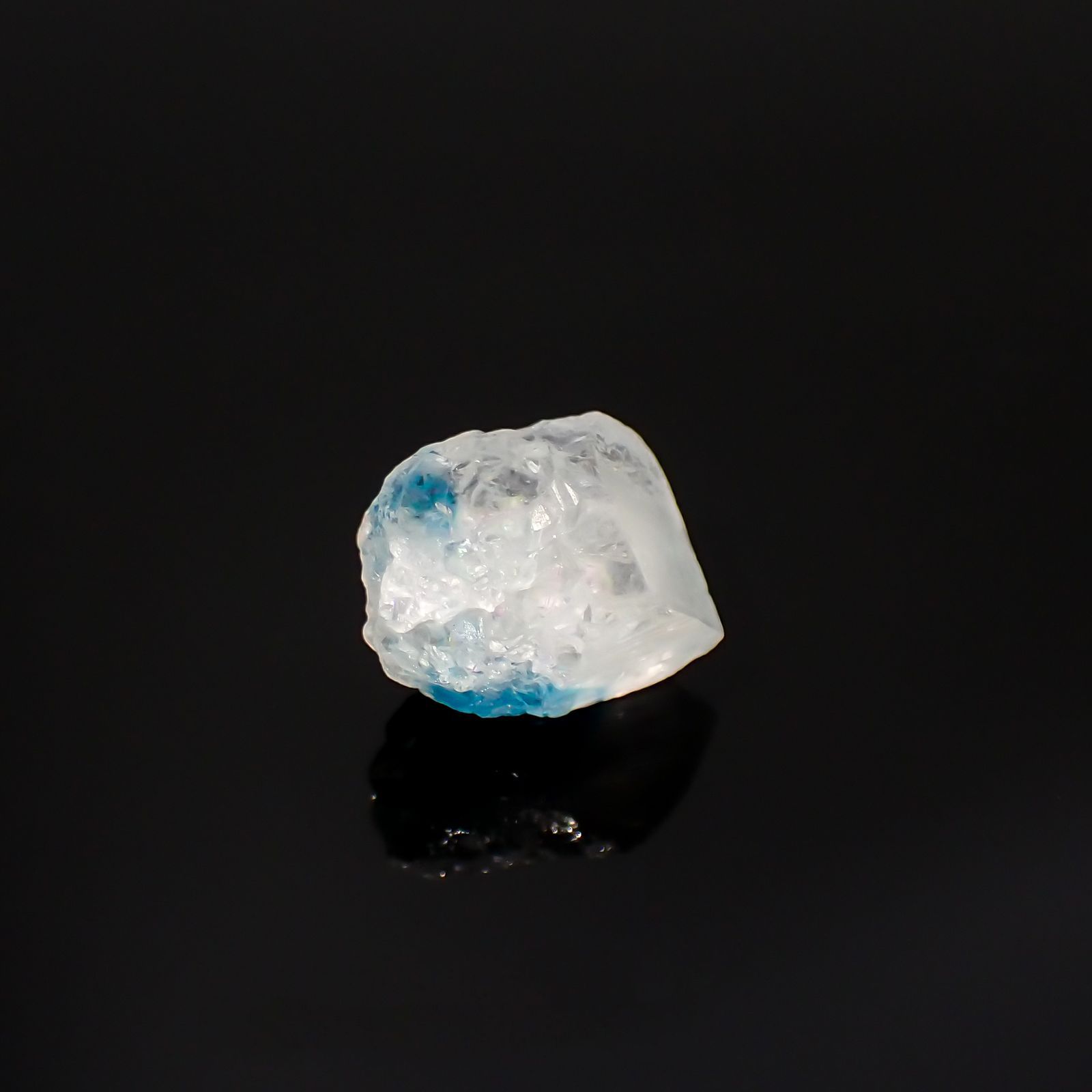 ユークレース 原石 ブラジル産 3.17ct[220115361]9.5x7mm前後
