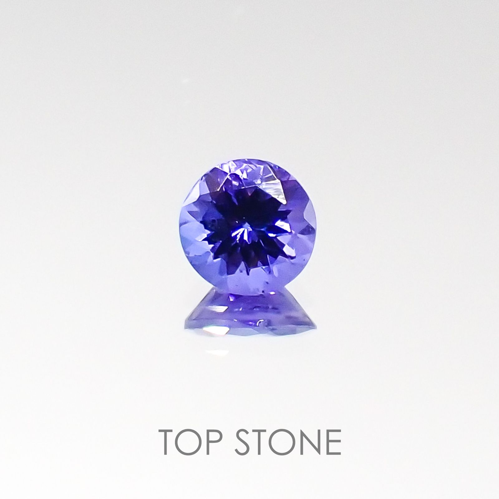 タンザナイト(宝石名タンザナイト) タンザニア産 0.48ct 識別済[20084868]5×5mm前後