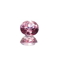 カラーシフトマラヤガーネット(宝石名ガーネット)タンザニア産 識別済 1.27ct / 6.6x5.5mm前後 [260415015]