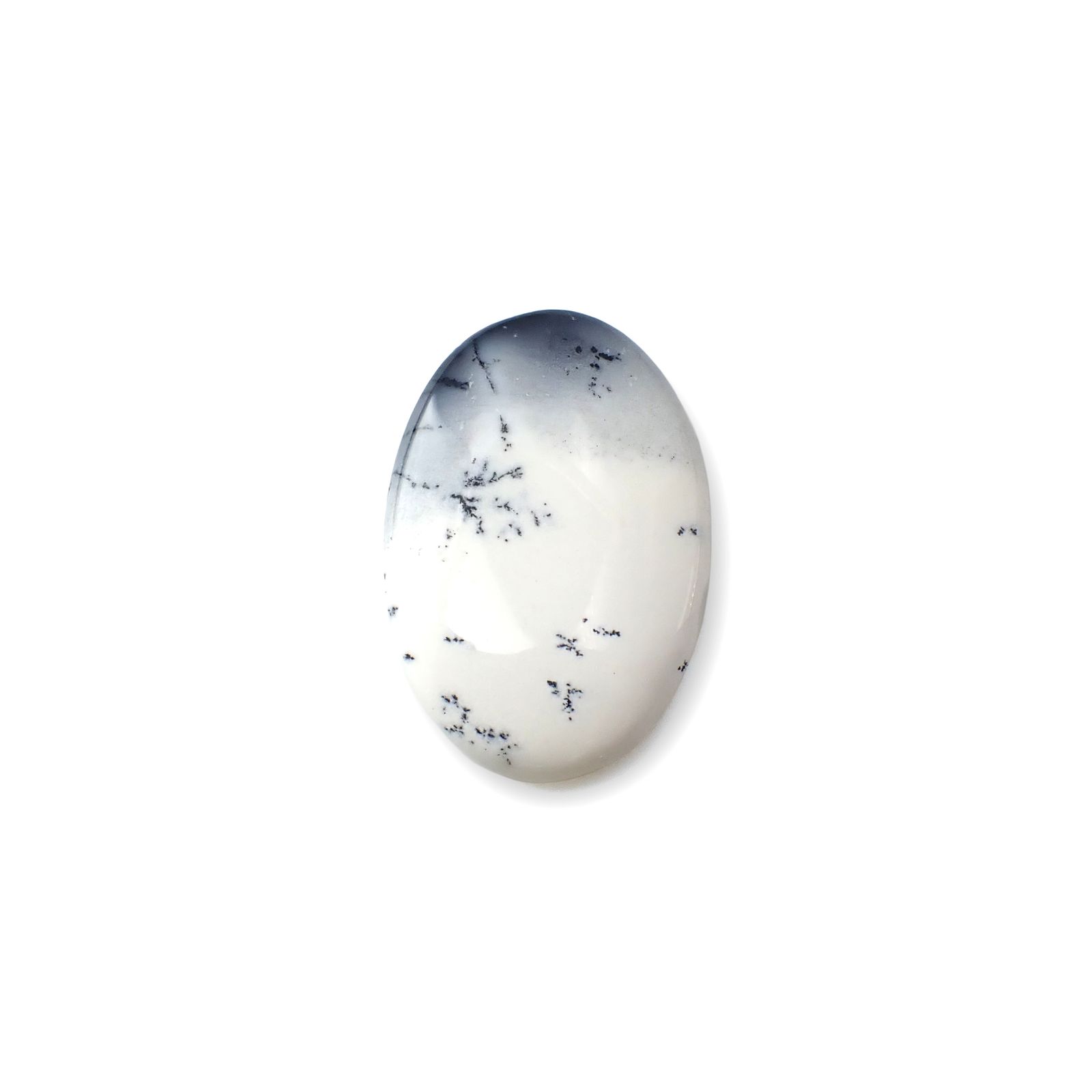 デンドリチックオパール ブラジル産 42.16ct [250931113]35.8x23.7mm前後
