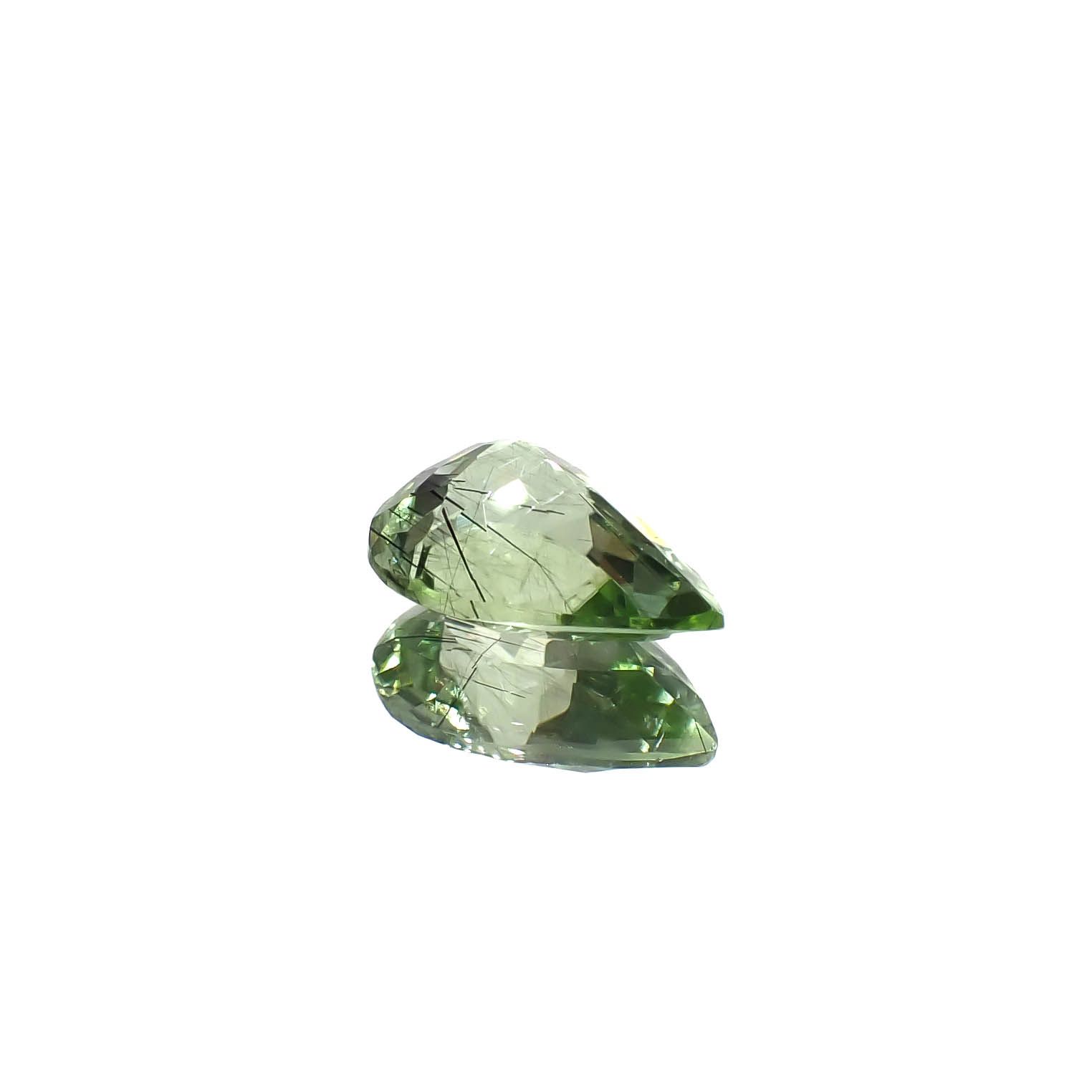 ルドウィジャイトインペリドット パキスタン産 2.92ct[240728524]11.5x8.1mm前後