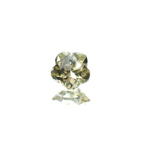 ◇カスタム・フラワーカット◇バイカラーサファイア スリランカ/マダガスカル産 0.36ct[240929077]4.3x4.3mm前後