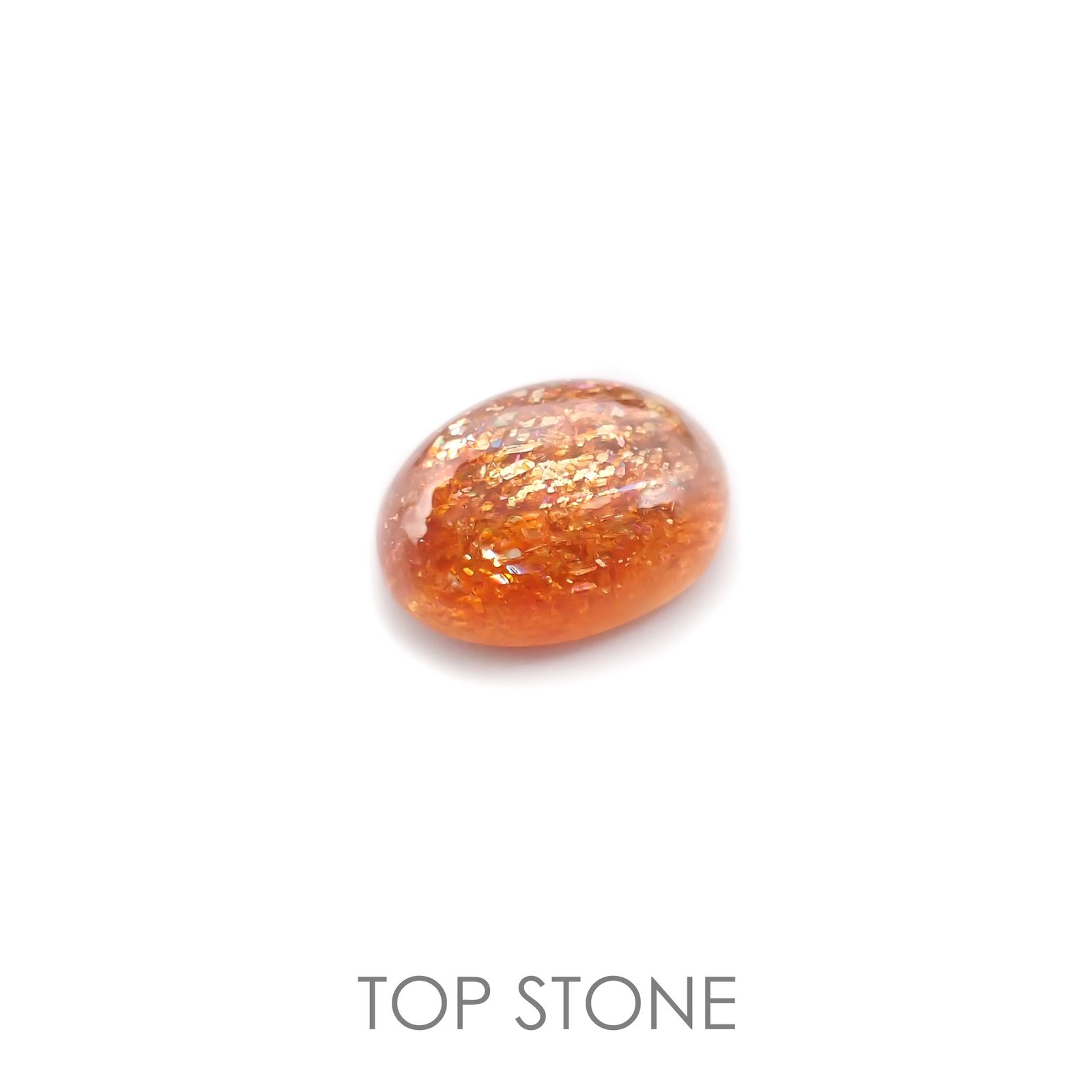 イリュージョンサンストーン タンザニア産 ルース 1.8ct[210510858]9.2×7mm前後