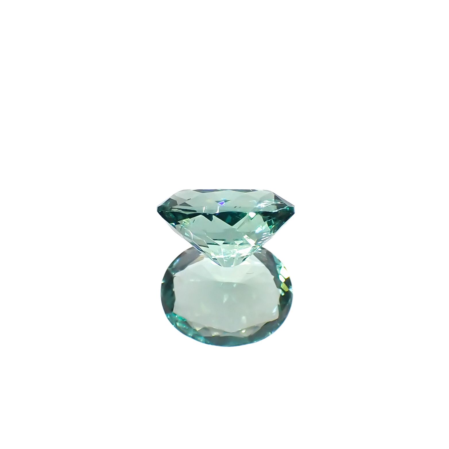 フローライト フルオレッセンス イギリス・ダイアナマリア鉱山産 1.50ct[240527701]8x6.6mm前後 | TOP  STONE(トップストーン)