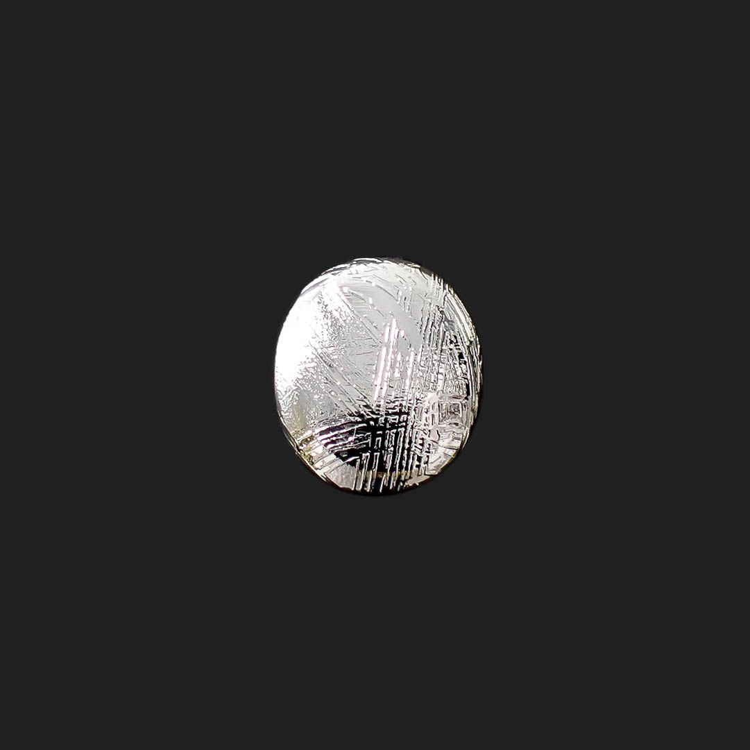 ムオニナルスタ隕石 発見地:スウェーデン 8.80ct[240125762]12.9x10.7mm前後