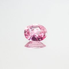 パパラチャサファイア スリランカ産 0.35ct DGL鑑付[20062899]5.1×4mm前後