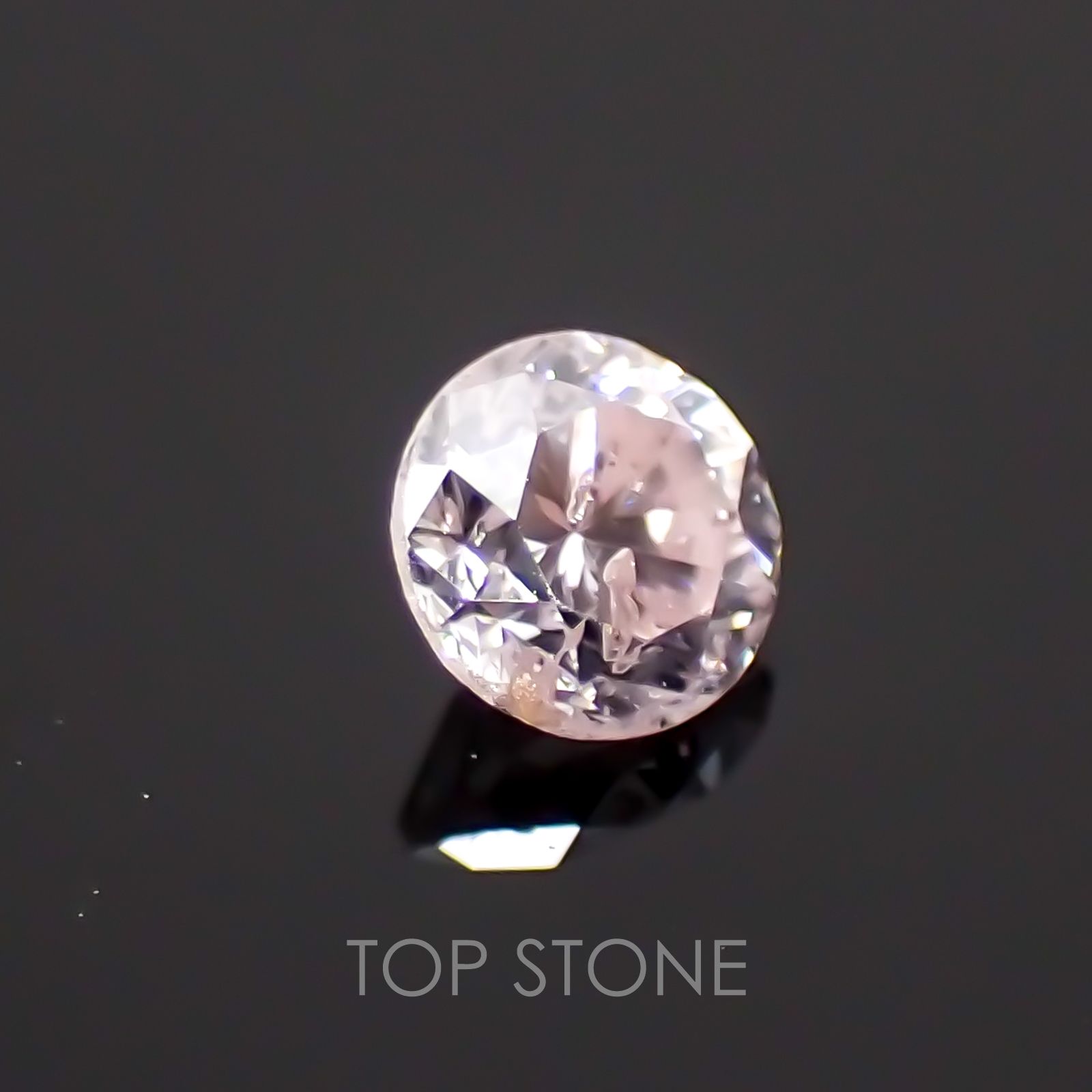 ピンクダイヤモンド 南アフリカ・オーストラリア産 ルース 0.101ct ソーティング付き[21019341]2.8×2.8mm前後