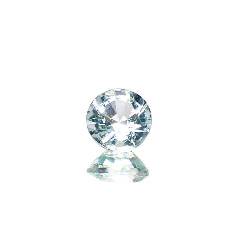 ミントベリル(宝石名グリーン・ベリル)ブラジル産 0.42ct 識別済[240728591]4.9x4.9mm前後