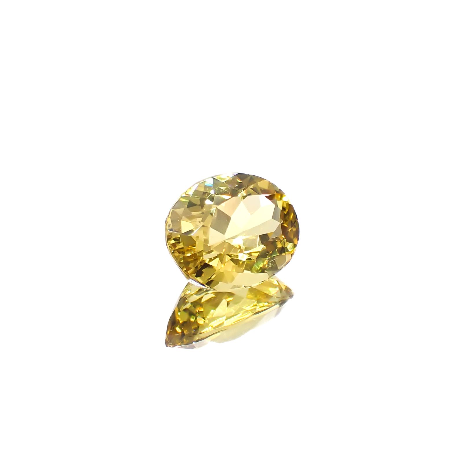 イエローベリル ブラジル産 2.30ct[240728554]10x7.8mm前後