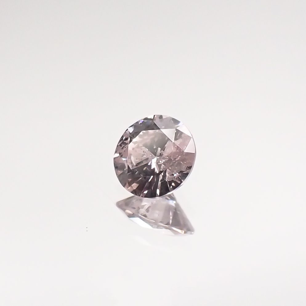 ピンクダイヤモンド(宝石名ダイヤモンド) I-2 / LIGHT PINK 0.091ct ソ付(CGL)[210711786]3×3mm前後