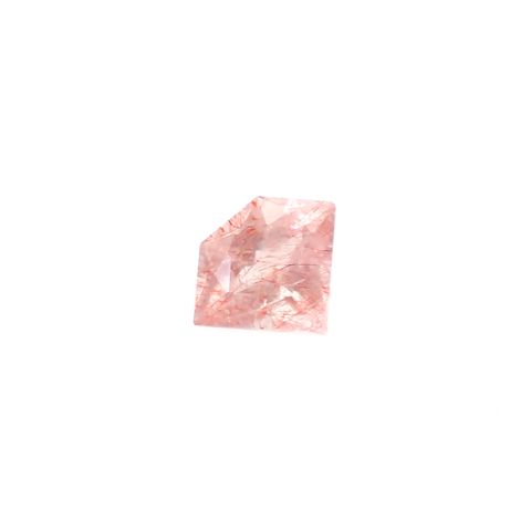 ◇カスタムカット◇ストロベリークォーツ カザフスタン産 0.35ct [250330033]4.9x6mm前後