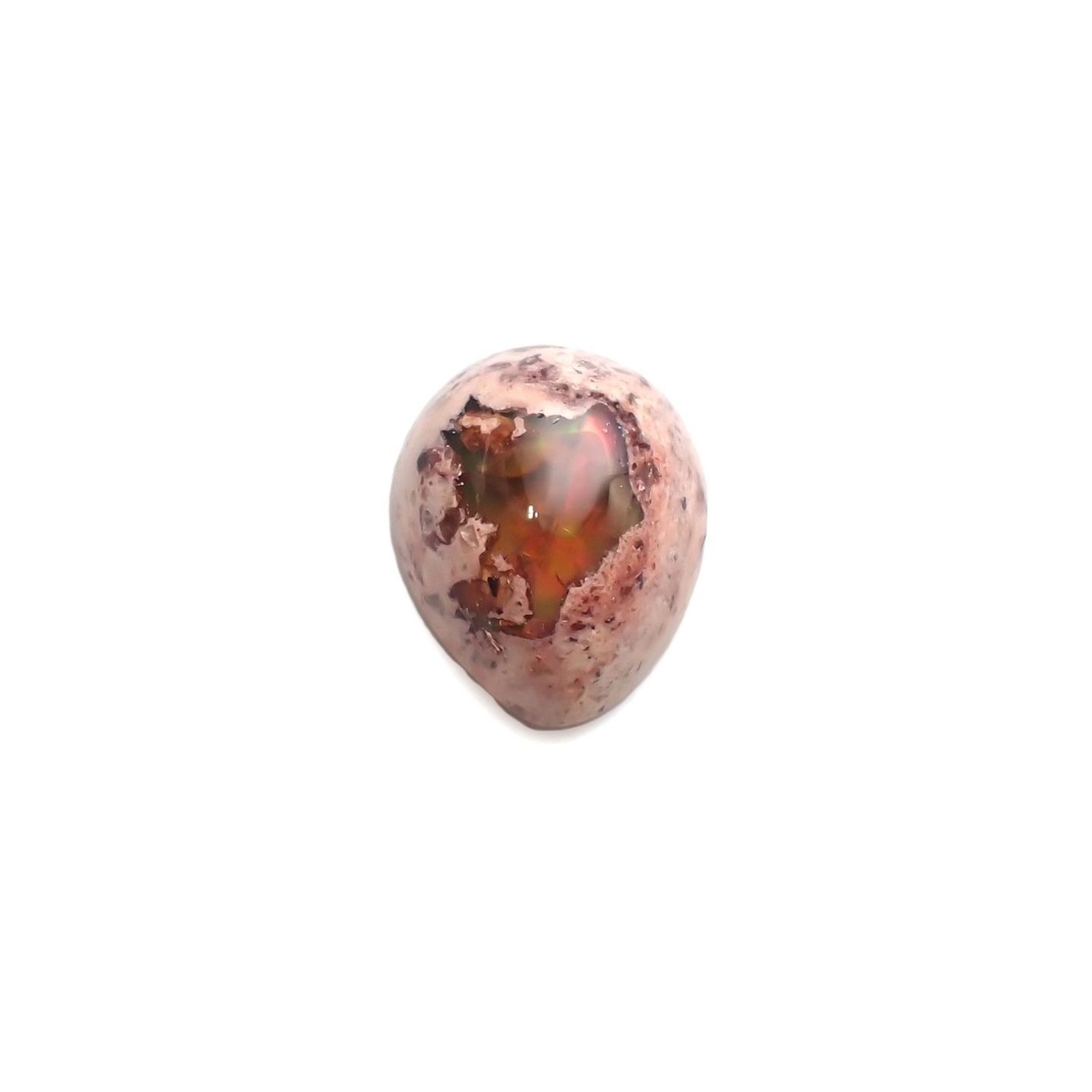 カンテラオパール メキシコ産 8.32ct / 15.7x12.7mm前後 [251015302]
