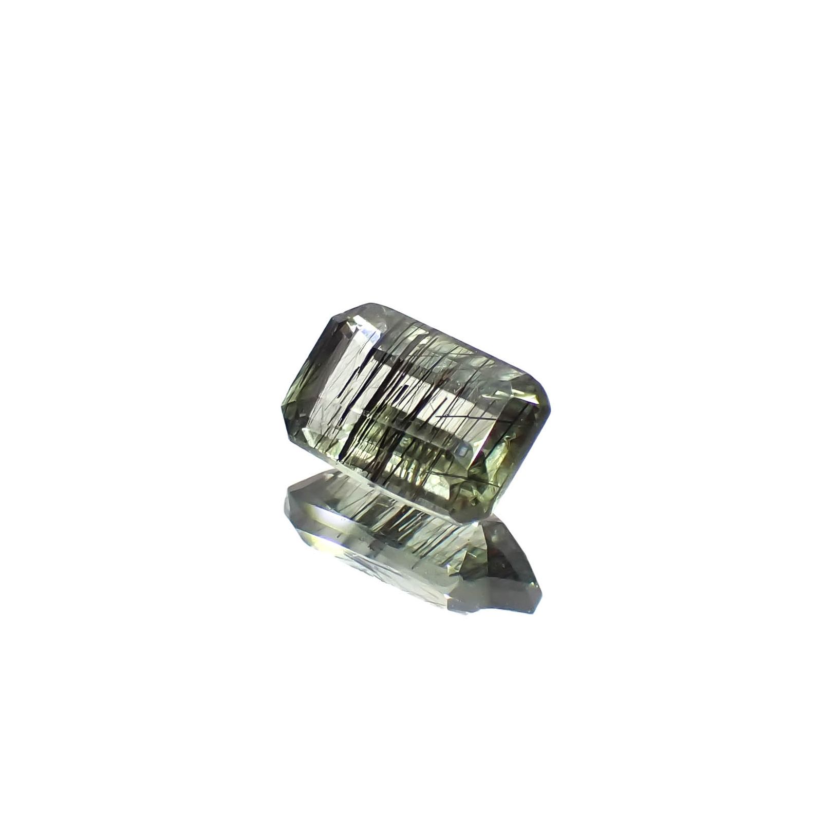 ルドウィジャイトインペリドット パキスタン産 0.97ct[230321243]7.1x4.5mm前後
