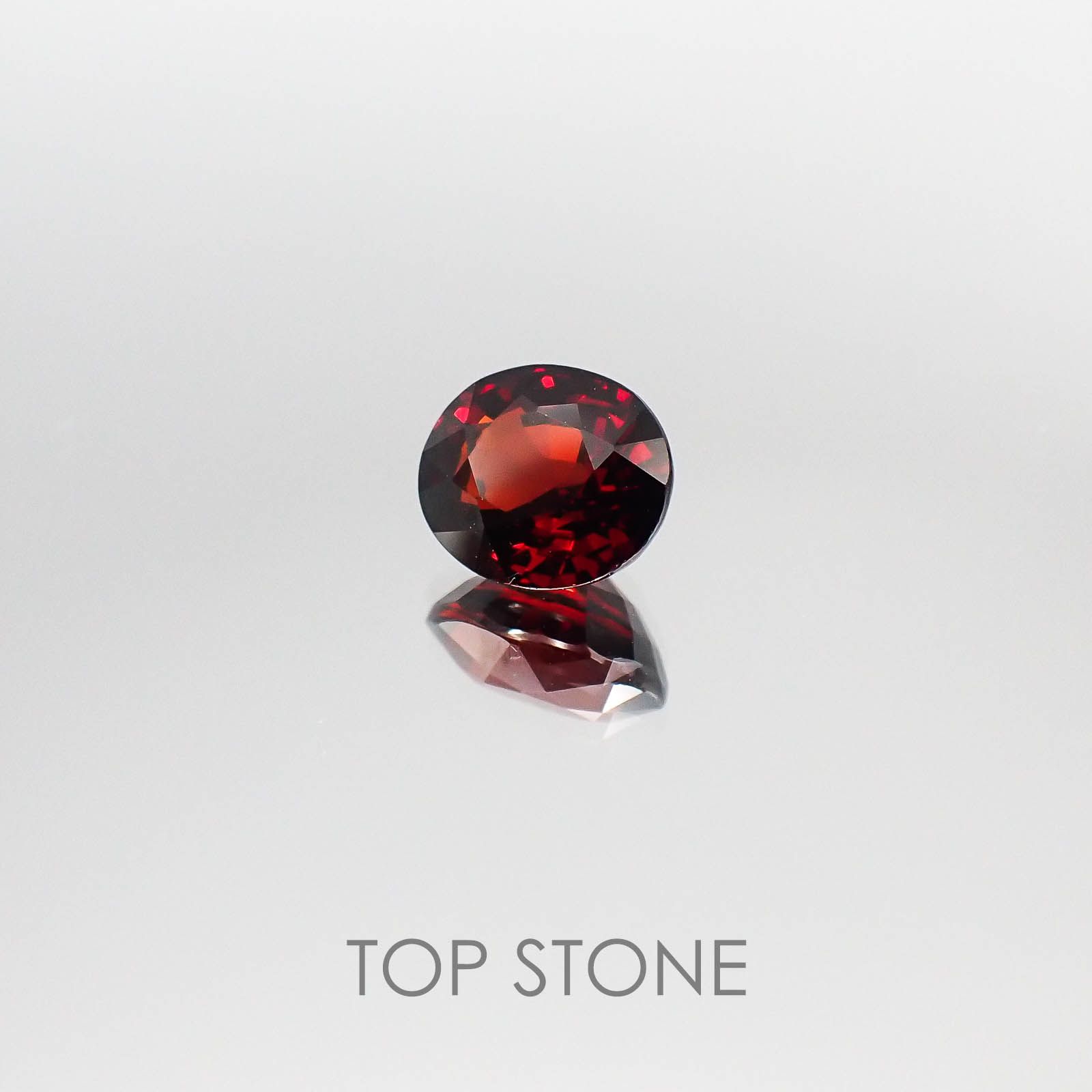 スペサルティンアルマンディンガーネット マダガスカル産 ルース 2.65ct[20073694]8.2×7.1mm前後