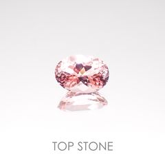 モルガナイト ナイジェリア産 ルース 1.73ct[20117411]9.2×6.4mm前後