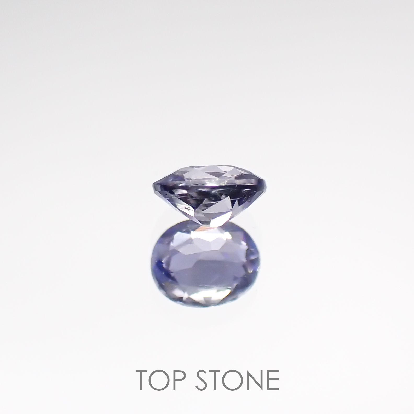 デュモルチェライト(宝石名デュモルチェライト) マダガスカル産 0.120ct ソ付(彩珠)[210711701]3.3×2.8mm前後
