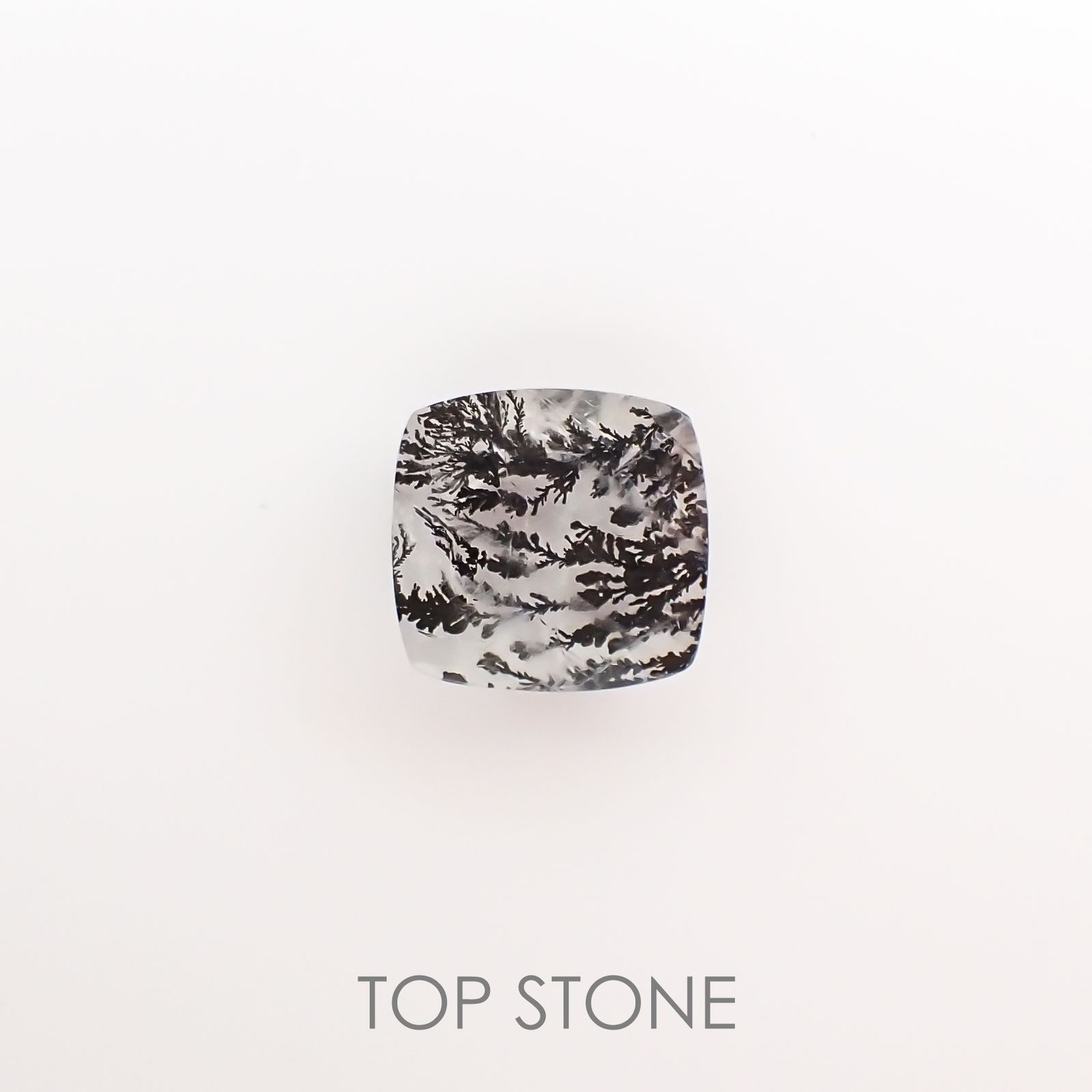 デンドリチッククォーツ ブラジル産 ルース 5.15ct[210510913]12×11.4mm前後