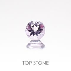 マリアライト(宝石名パープル・スキャポライト) スリランカ産 0.23ct 識別済[20117685]4×3.9mm前後