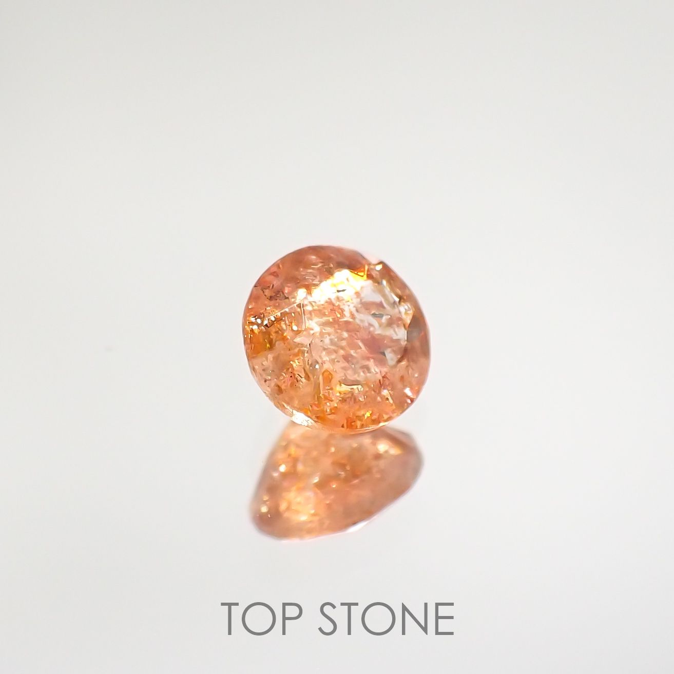 イリュージョンサンストーン タンザニア産 ルース 0.46ct[210812294]5×5mm前後