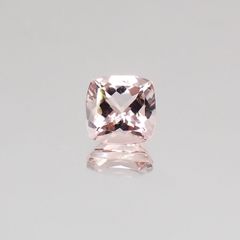 モルガナイト(宝石名モルガナイト) ナイジェリア産 1.626ct ソ付(日独)[210510839]7.2×7.2mm前後