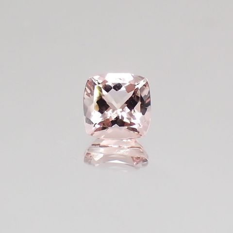 モルガナイト(宝石名モルガナイト) ナイジェリア産 1.626ct ソ付(日独)[210510839]7.2×7.2mm前後