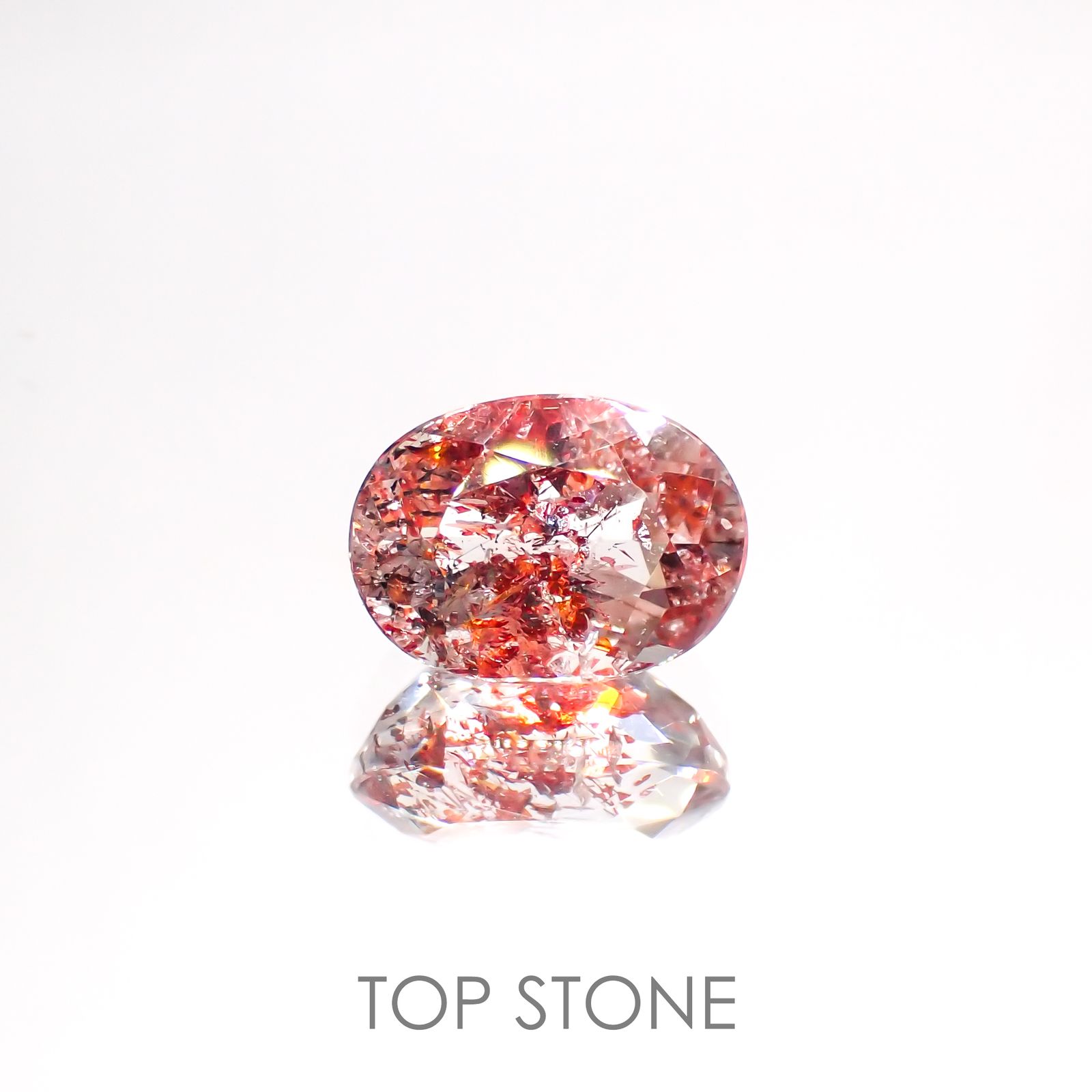ファイヤークォーツ ナイジェリア産 2.11ct[220114741]9.5x6.9mm前後