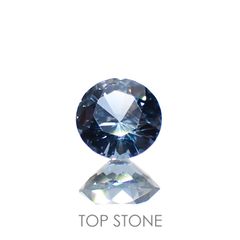 ブルーグレイッシュスピネル ビルマ産 ルース 0.62ct[210913461]5.1×5.1mm前後