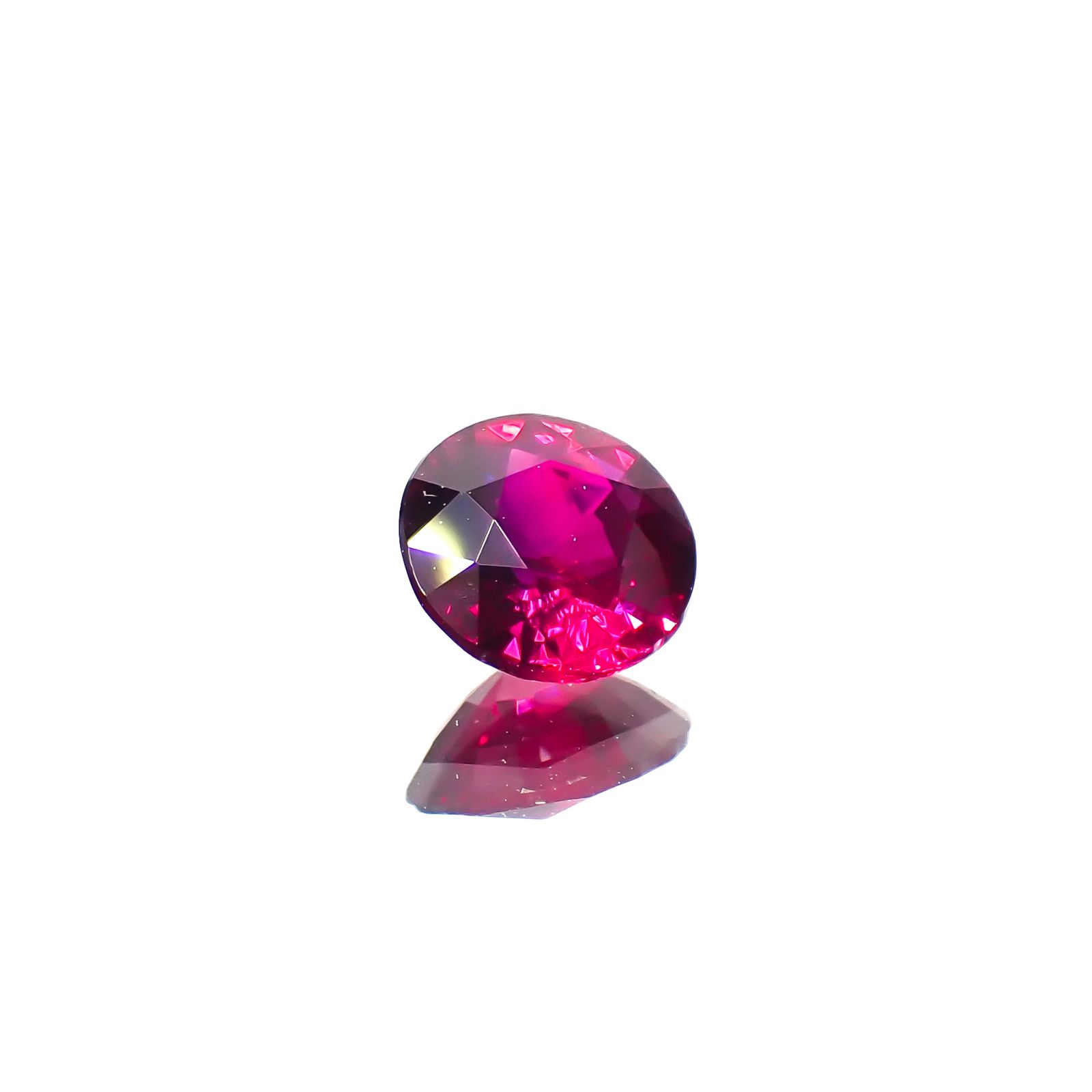 ルビー 非加熱 ビルマ産 0.48ct[240628054]4.8x4.8mm前後