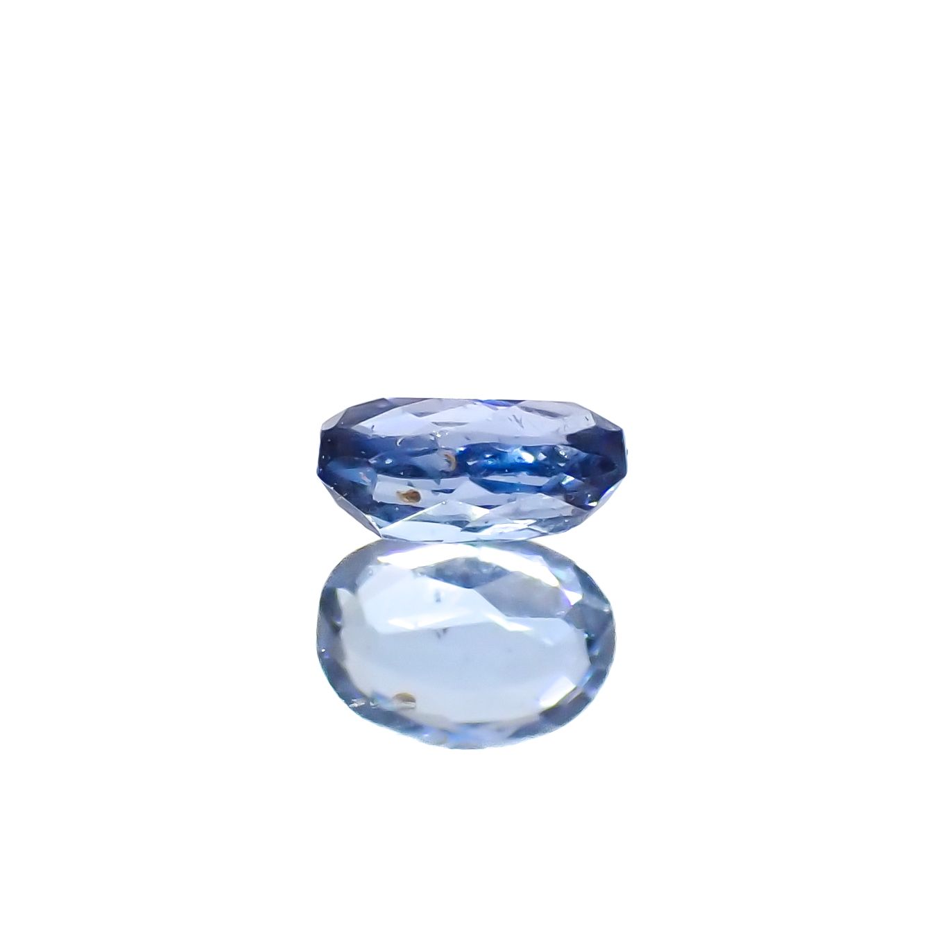 タトゥーアクアマリン ブラジル・ミナスジェライス州タトゥー鉱山産 0.16ct[240427171]4x2.9mm前後