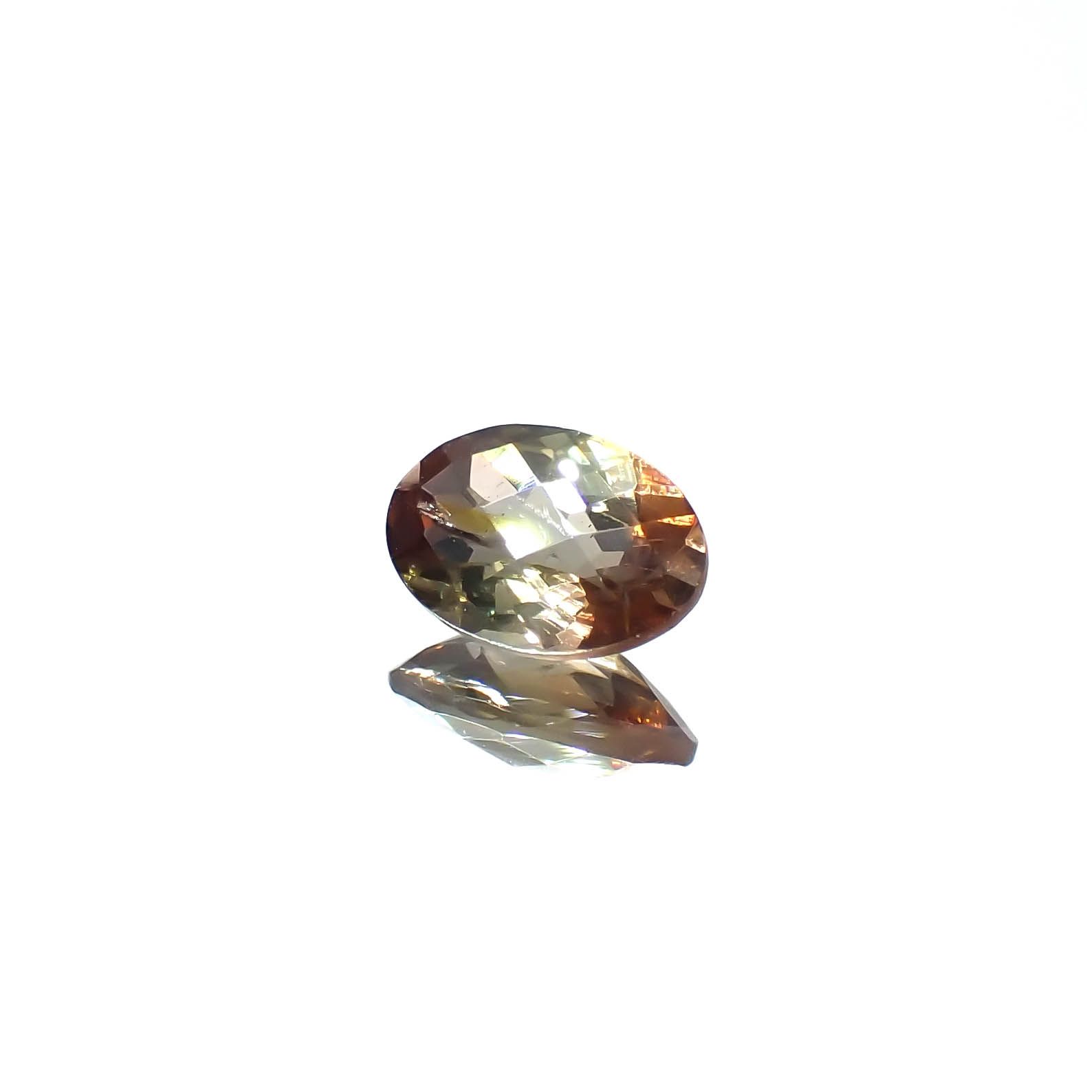 ◇チェッカーカット◇アンダリュサイト スリランカ/マダガスカル産 0.74ct[240226137]7x4.9mm前後