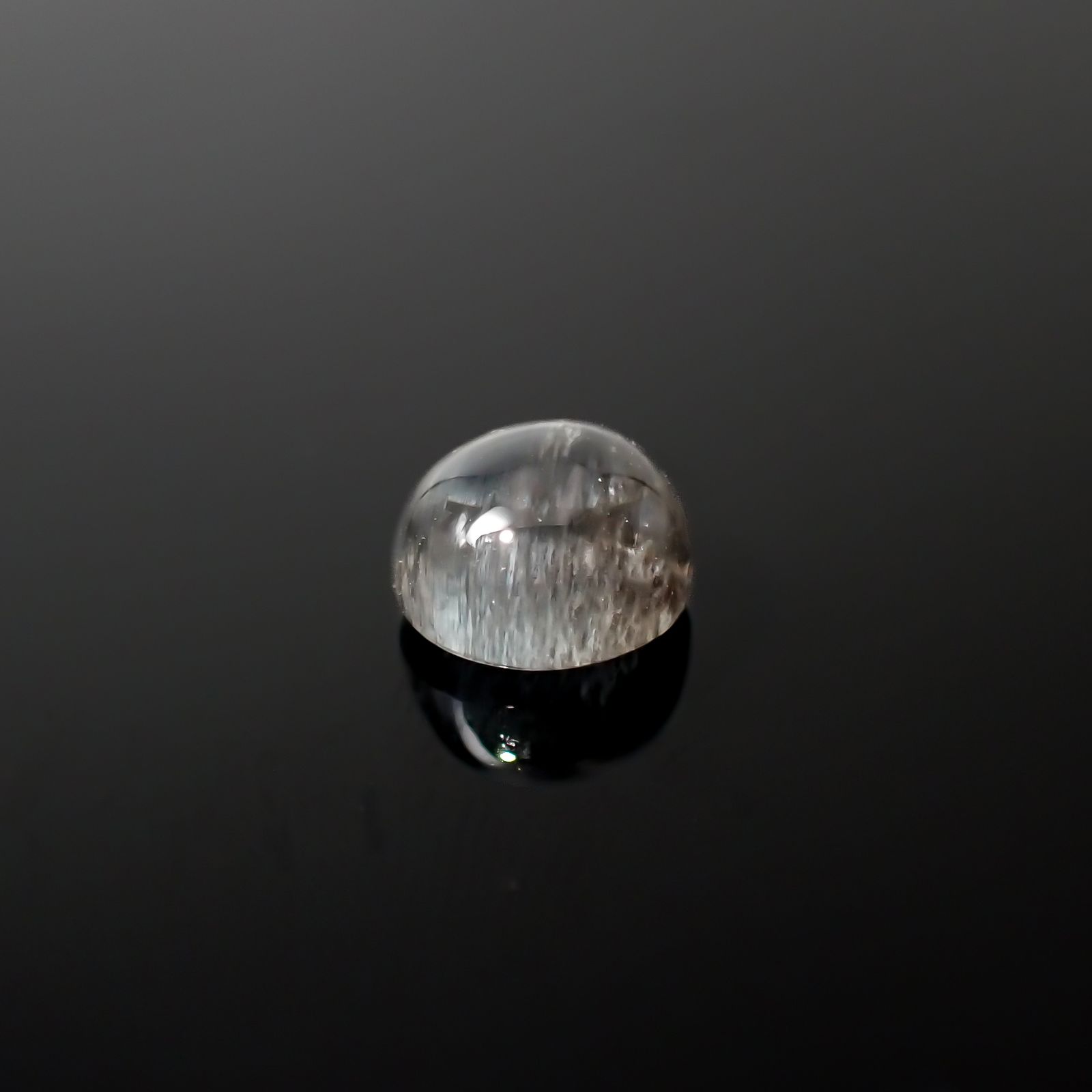 アベンチュリンアクアマリン ナイジェリア産 1.41ct[240226040]6.6x6.5mm前後