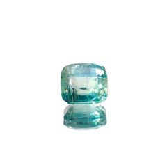 バイカラーカイヤナイト(宝石名カイヤナイト)ネパール産 1.40ct 識別済[240326691]6.1x5.9mm前後