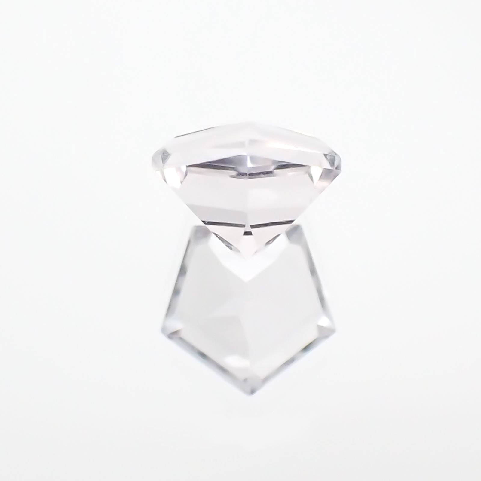 <ランダムセレクト1個販売> ◇ペンタゴンカット◇ピンクアメジストSA(宝石名アメシスト/ライト・カラー) ブラジル産 0.43ct前後 識別済[20128158]5×5mm前後