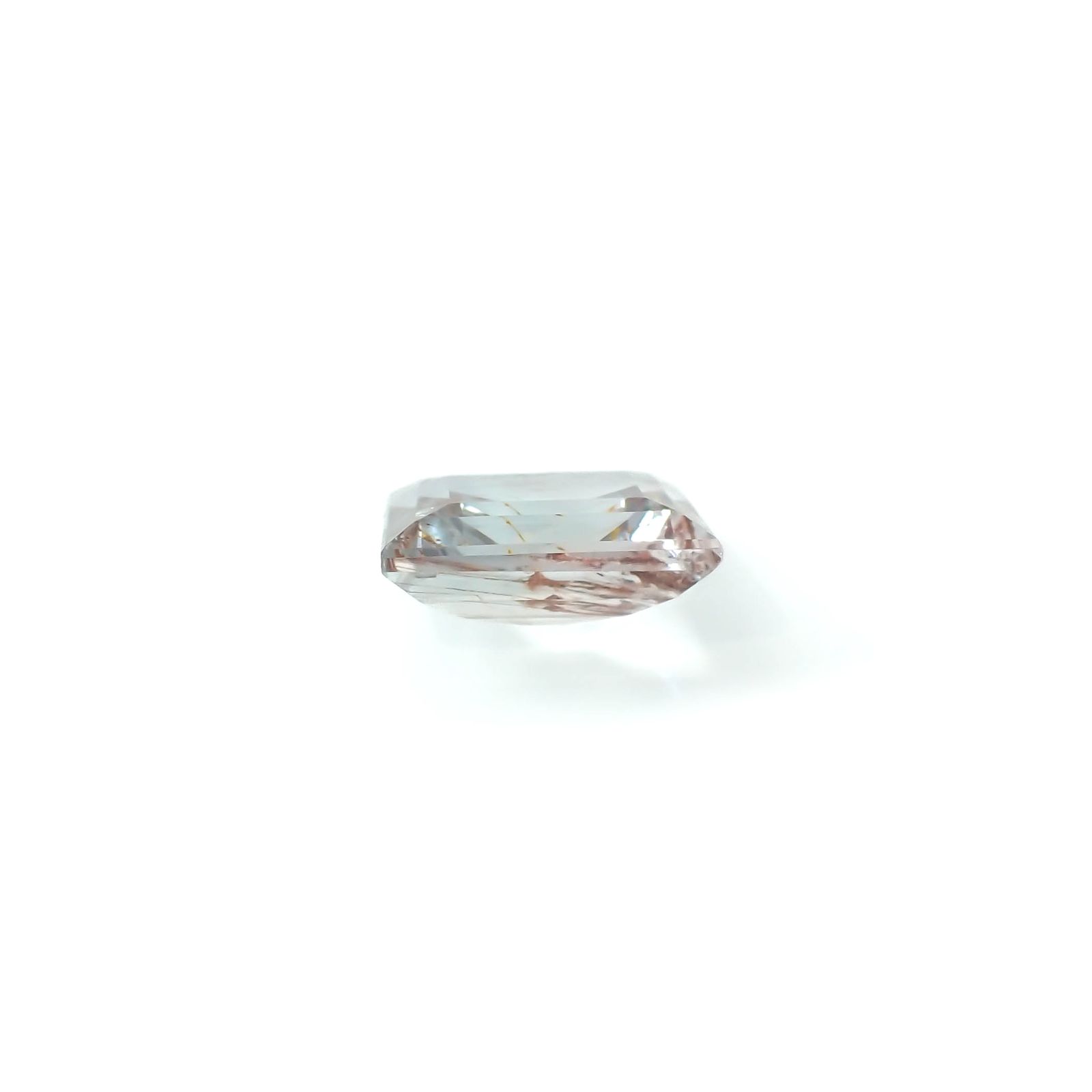 ニードルインブルートパーズ（チューブインブルートパーズ） ブラジル・ミナスジェライス州産 7.28ct[240125505]11.9x10.5mm前後