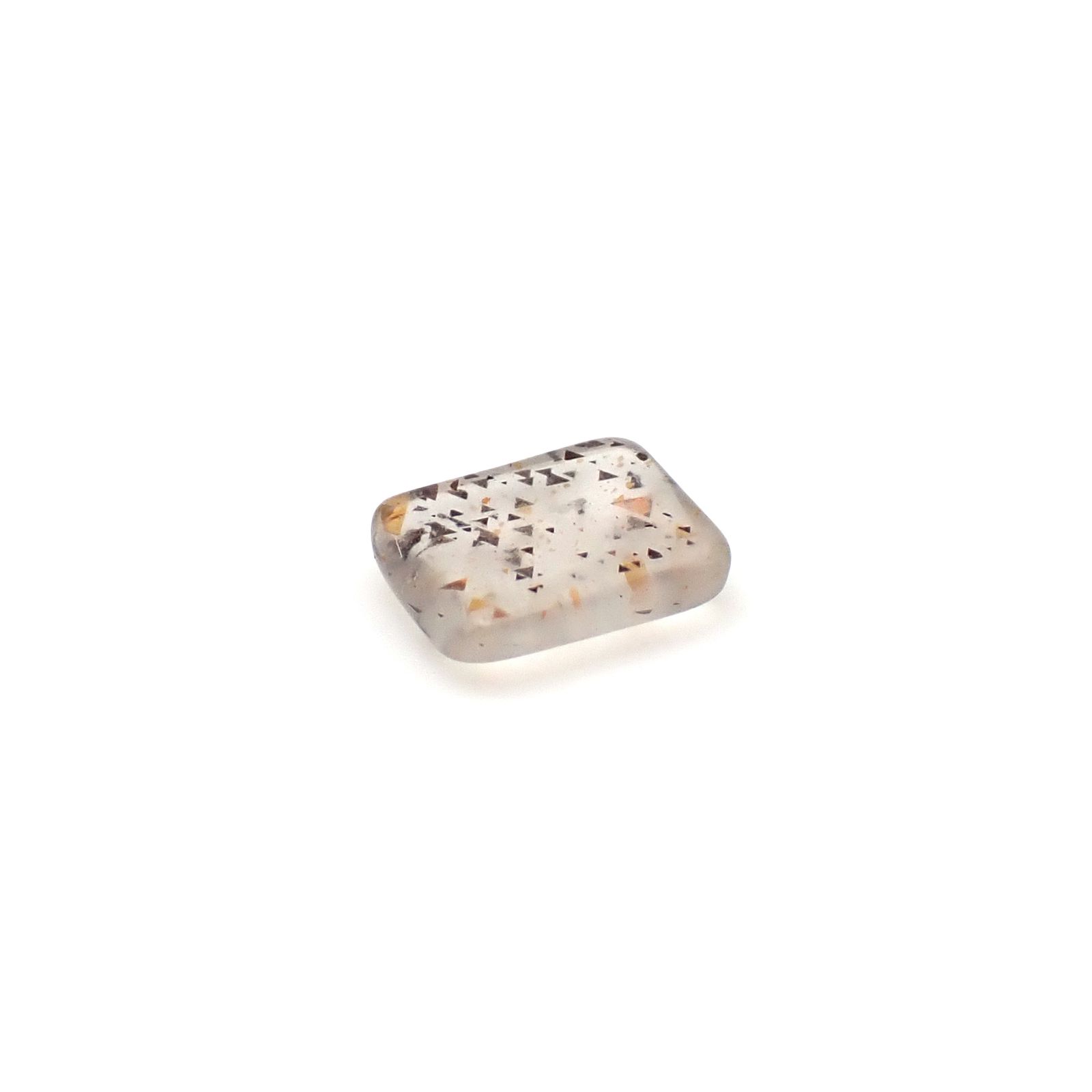 レインボーラティスサンストーン オーストラリア産 0.76ct / 7.1x5.7mm前後 [260632534]