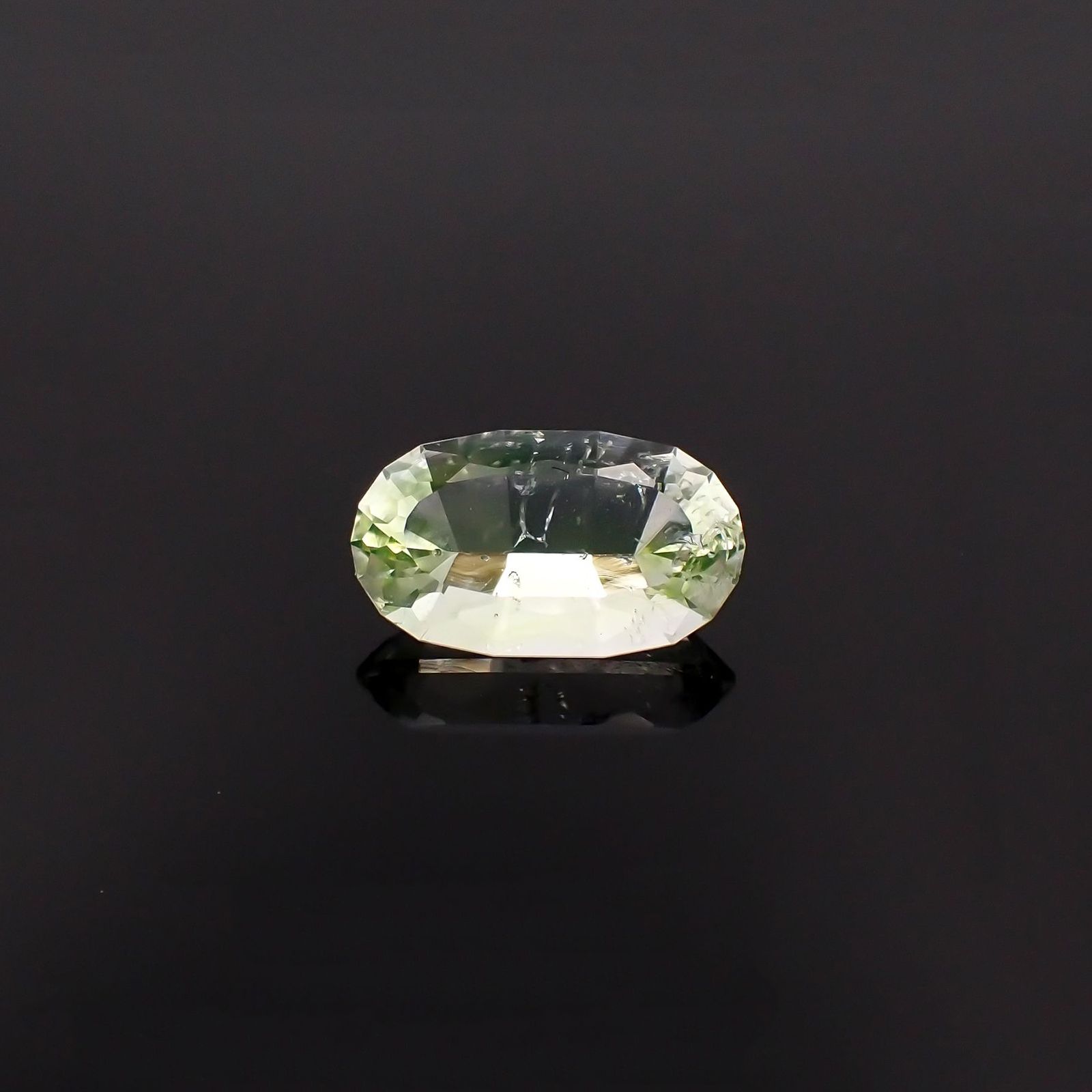 天然石　ハイアライトオパール ハイアライトオパール(宝石名イエローグリーン コモン・オパール/別名