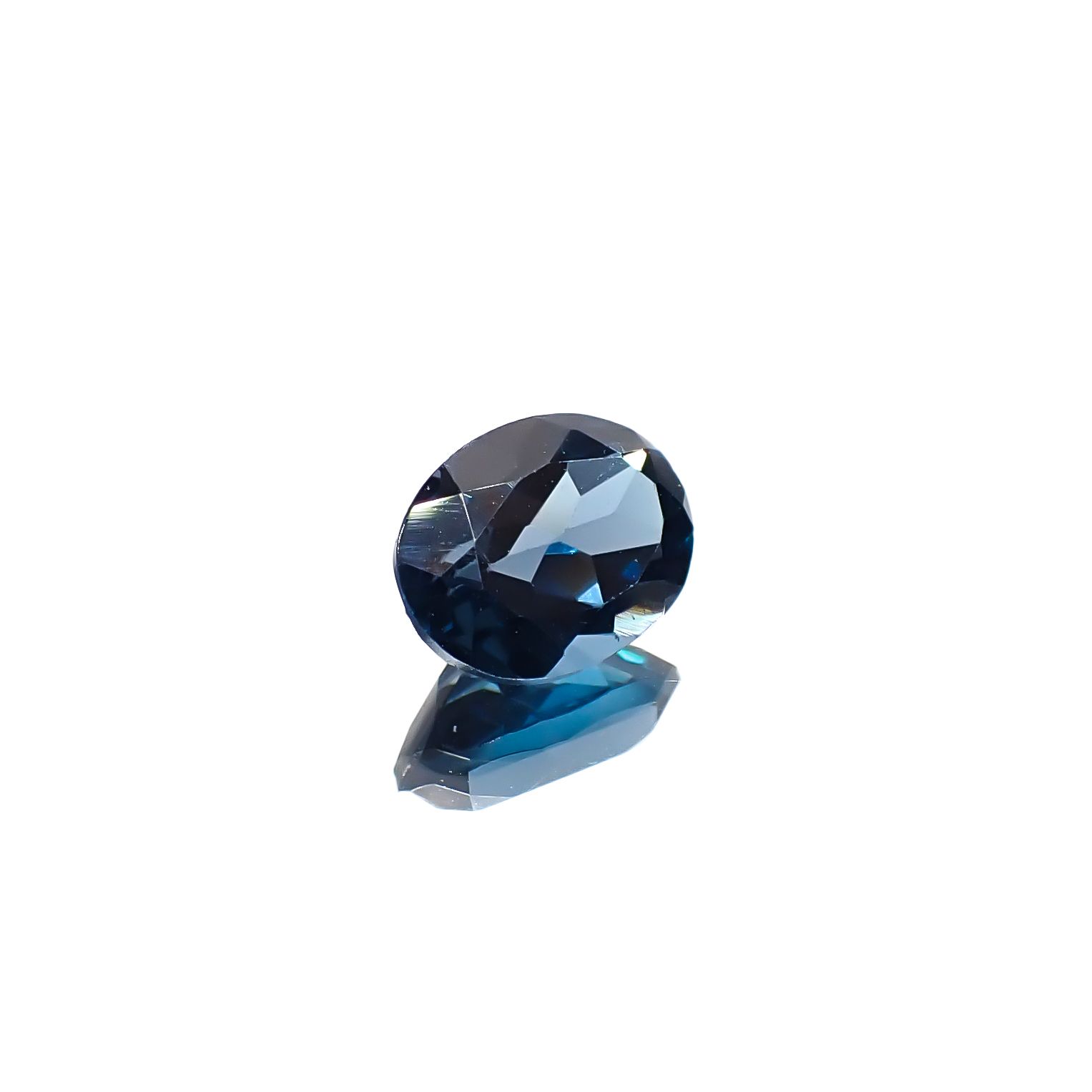 ロンドンブルートパーズ ブラジル産 1.50ct[240326793]7.8x5.9mm前後