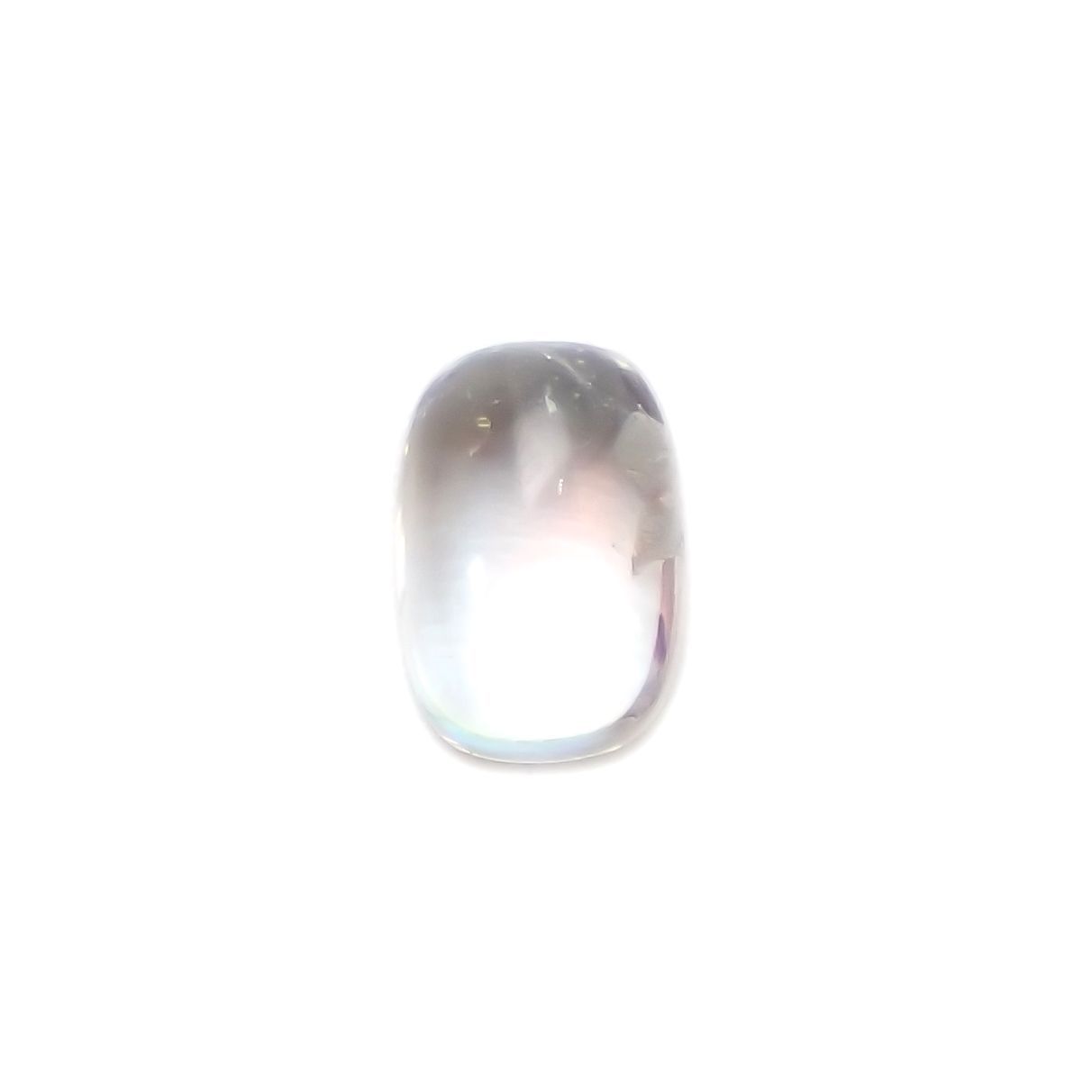 レインボームーンストーン(宝石名アンデシン・ラブラドライト)マダガスカル産 0.94ct 識別済[230522004]7.1x4.8mm前後
