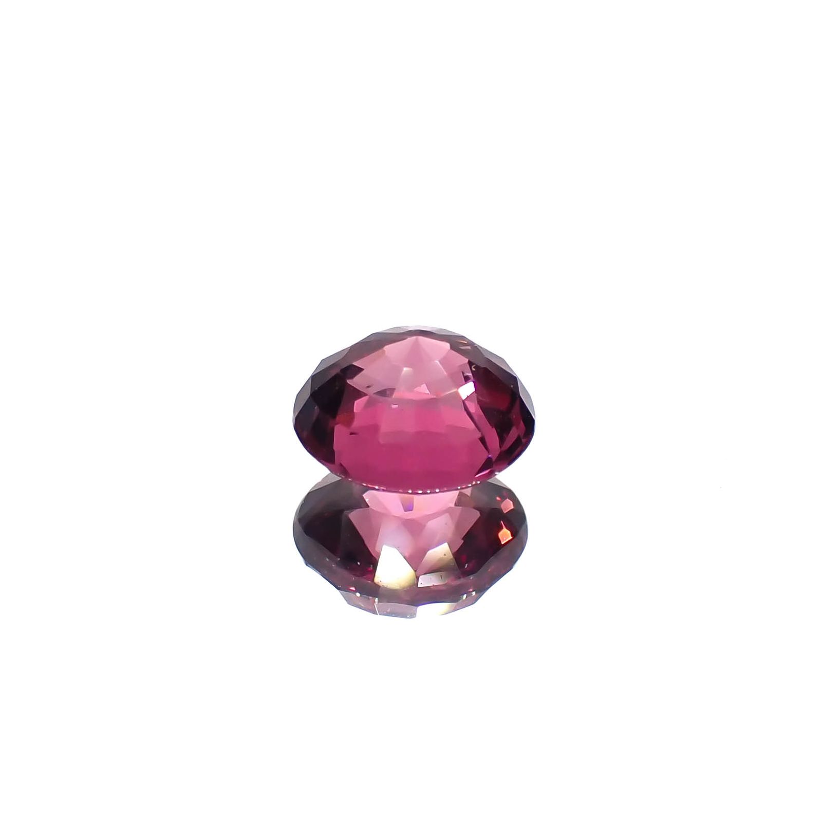 ロードライトガーネット(宝石名ロードライト・ガーネット)ブラジル産 1.28ct 識別済[230421583]6.4x6.4mm前後