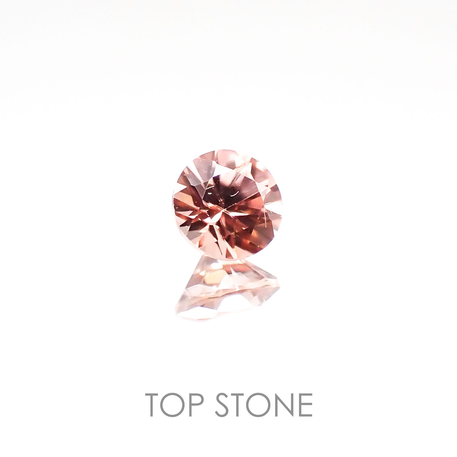 マラヤガーネット タンザニア産 ルース 0.4ct[20106932]4×4mm前後
