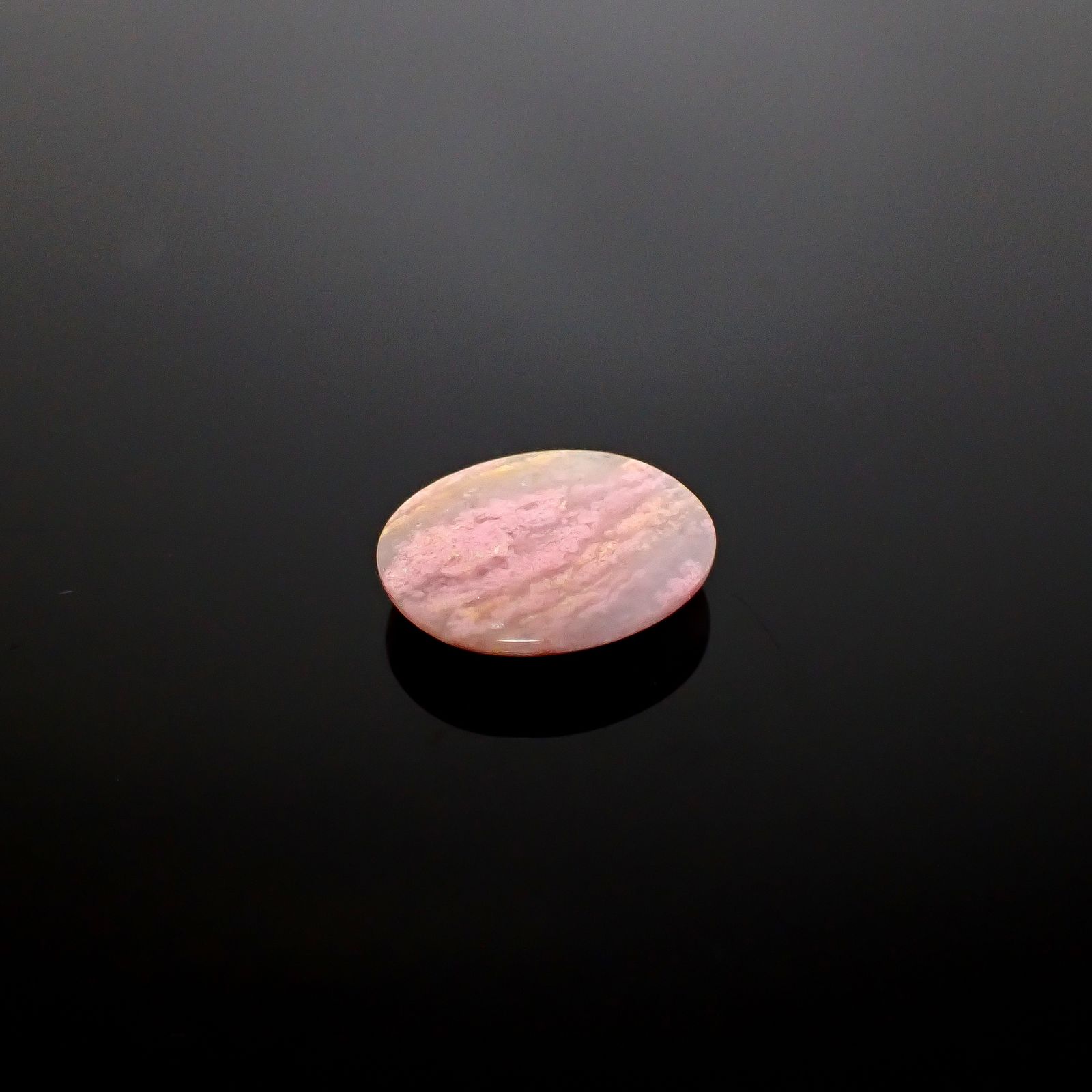 ピンクパッションクォーツ イタリア産 8.19ct [250730630]17.7x15.5mm前後