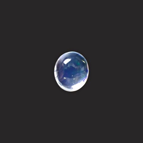 ウォーターオパール メキシコ産 0.66ct / 6.6x5.7mm前後 [250931002]