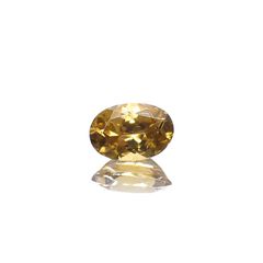 イエロージルコン スリランカ/カンボジア産 0.95ct[240728529]6.9x4.6mm前後
