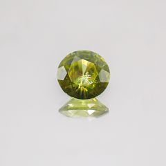 スフェーン(宝石名スフェーン)マダガスカル産 1.118ct ソ付(彩珠)[231224434]6.7x6.7mm前後