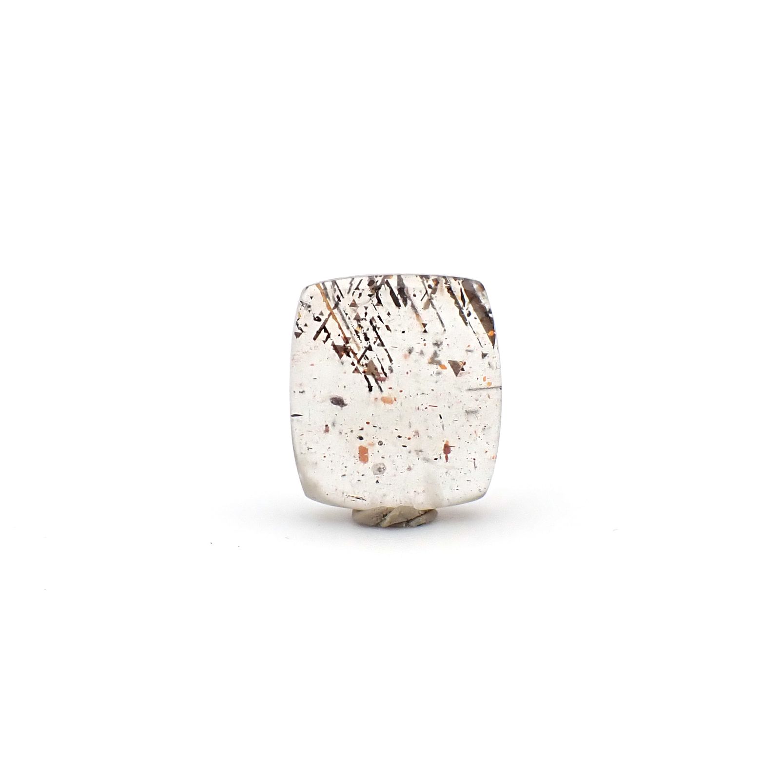 レインボーラティスサンストーン オーストラリア産 3.89ct / 11.7x10.5mm前後 [260632526]