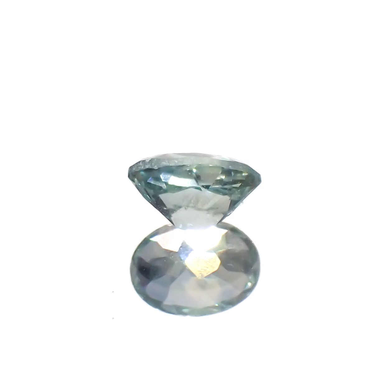 モンタナサファイア(宝石名サファイア)アメリカ・モンタナ州産 0.22ct 識別済[230622434]4.1x3mm前後