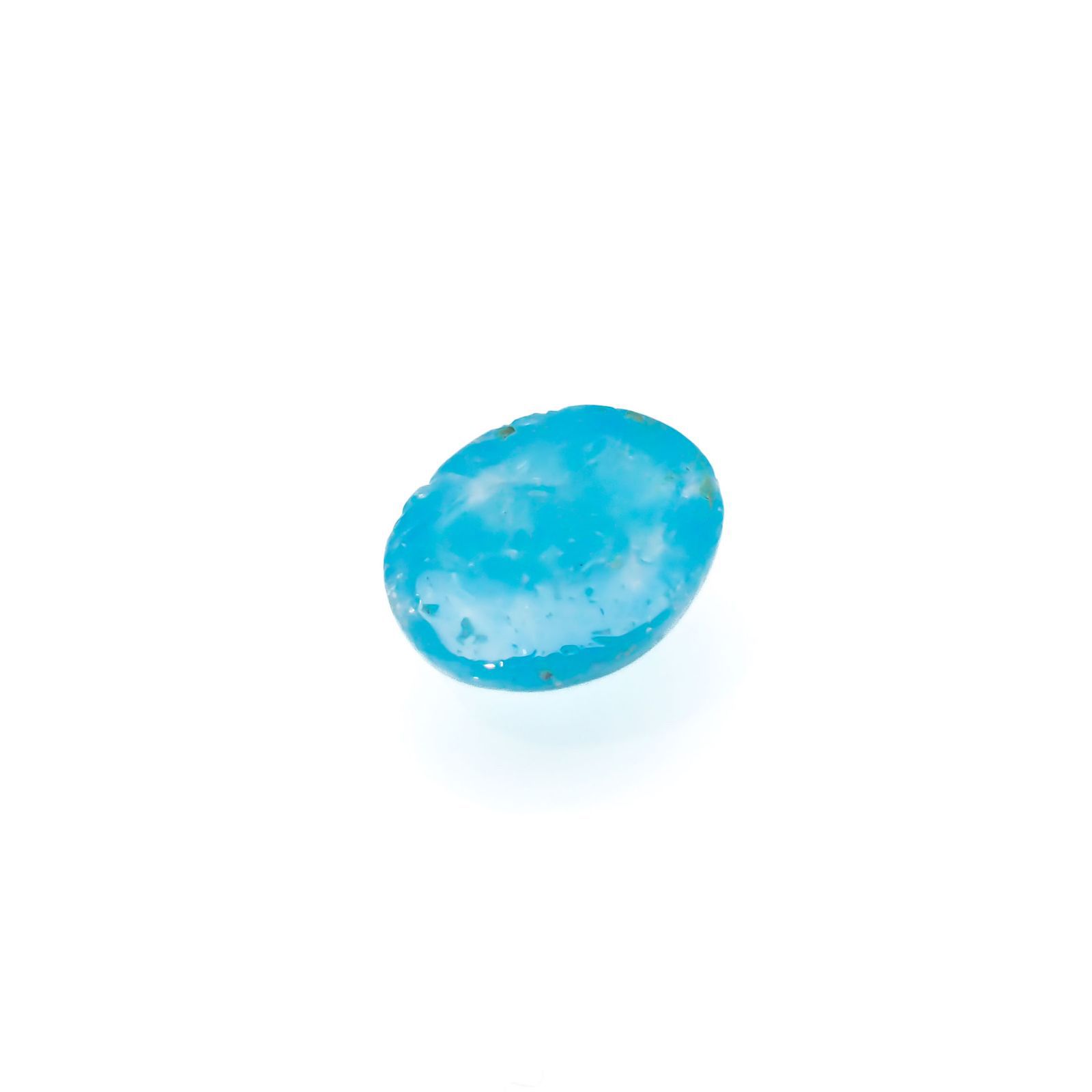 ヘミモルファイト(宝石名ヘミモルファイト)コンゴ民主共和国産 1.90ct 識別済[220917967]8.1x6.7mm前後