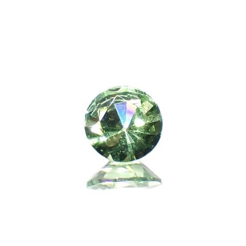 ミントガーネット(宝石名ガーネット)タンザニア産 0.29ct 識別済[230823065]4.3x4.3mm前後