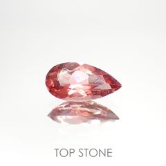 ピンクアパタイト(宝石名アパタイト) ブラジル産 0.98ct 識別済[210912466]9.3×4.9mm前後
