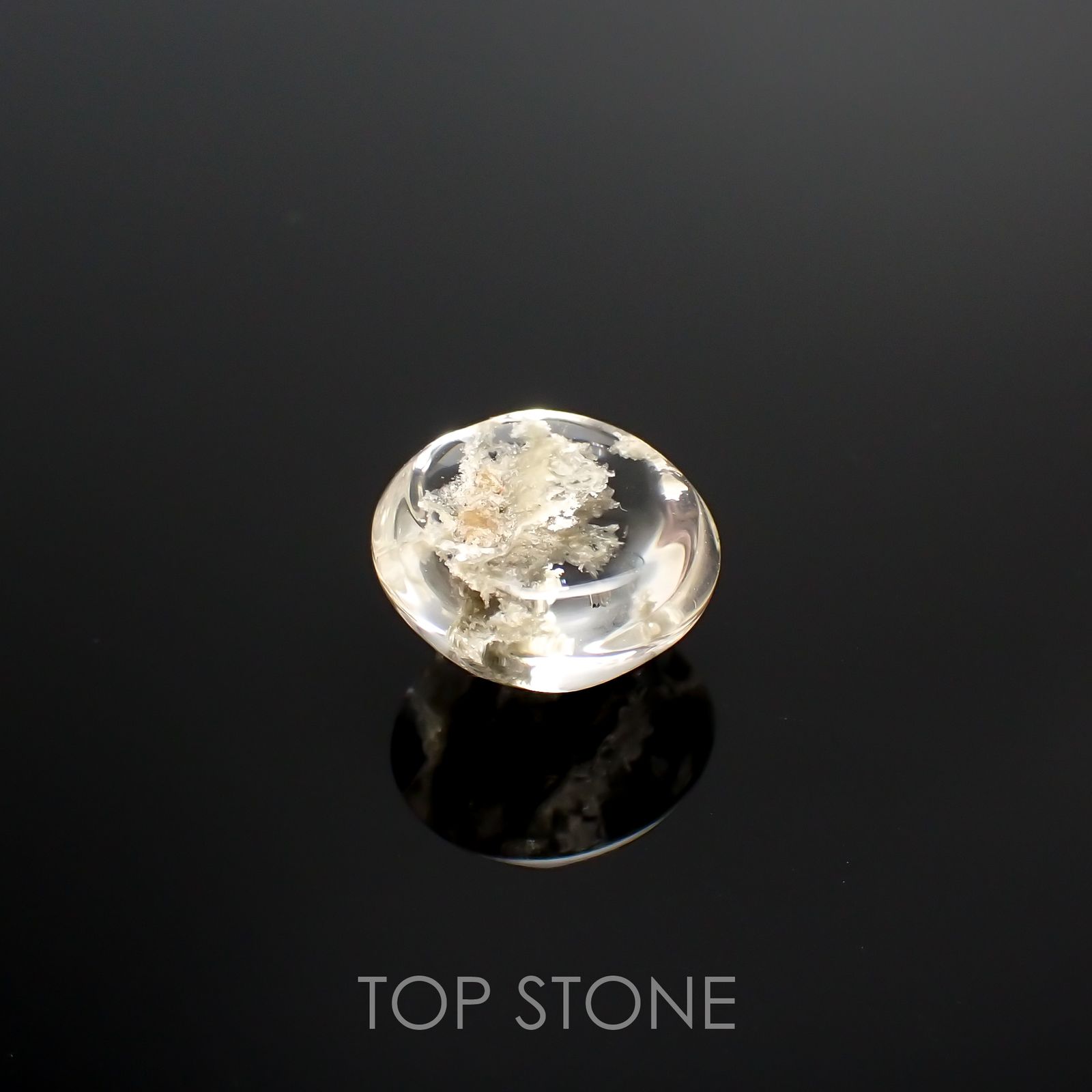 ガーデンクォーツ ブラジル産 9.56ct[220115329]13.8x13.6mm前後